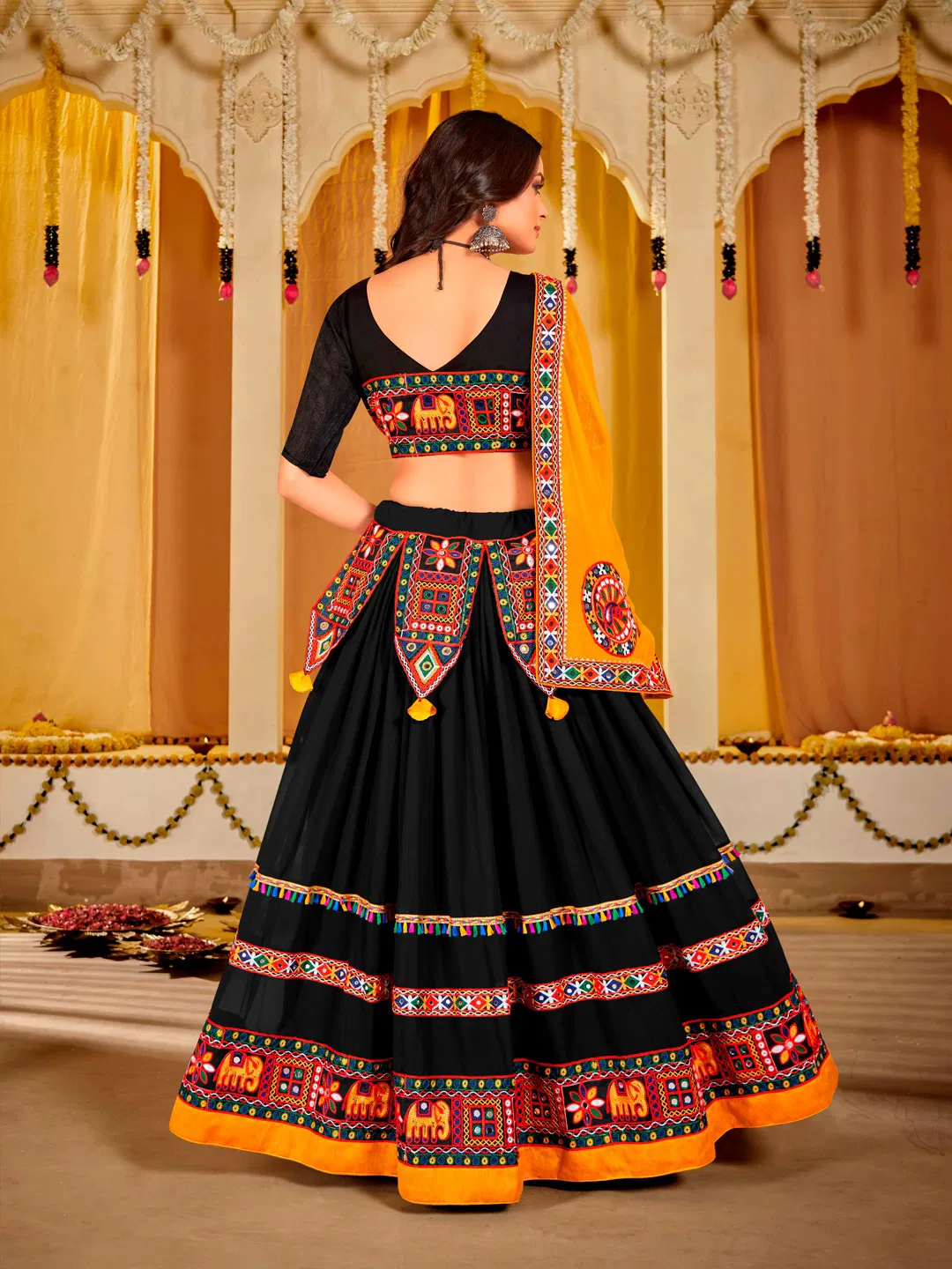 Navratri Special Georgette Lehenga Choli By Nsf Wholesale Clothing Suppliers In India